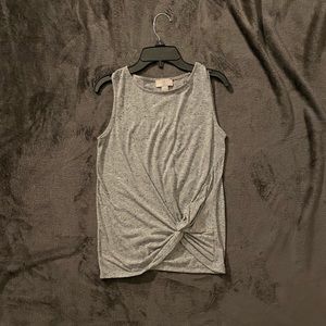 LOFT Tie Front Tank Top